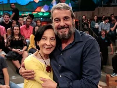 O ator da Globo, Alexandre Borges falou sobre a saúde de sua mãe Rosalinda (Foto: Reprodução)