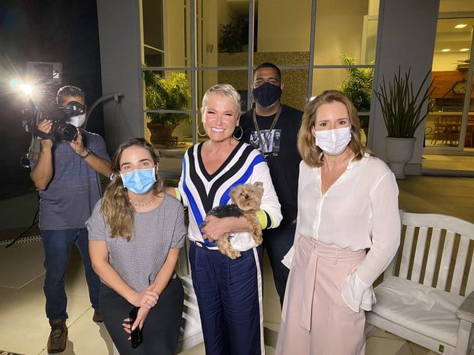 Xuxa volta a conceder entrevistas ao Fantástico após nove meses (Instagram)