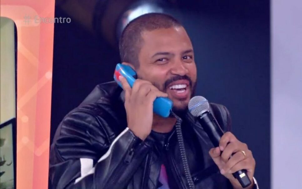Projota atendeu Arthur Picoli no Criança Esperança (Reprodução/Globo)