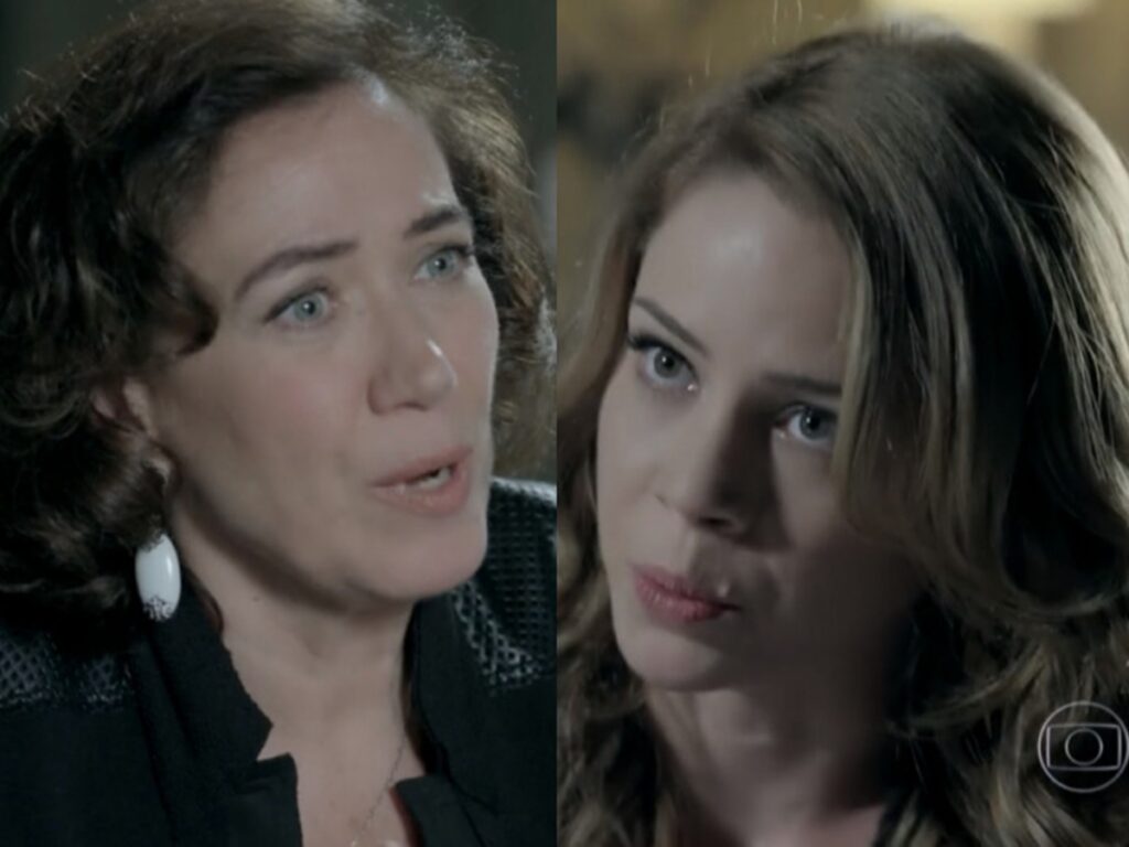 Maria Marta (Lilia Cabral) e Cristina (Leandra Leal) de Império (Reprodução - TV Globo)