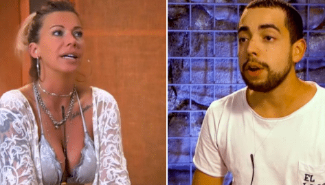 Ilha Record: Antonela posta nota de repúdio após fala xenofóbica de Lucas (Reprodução)