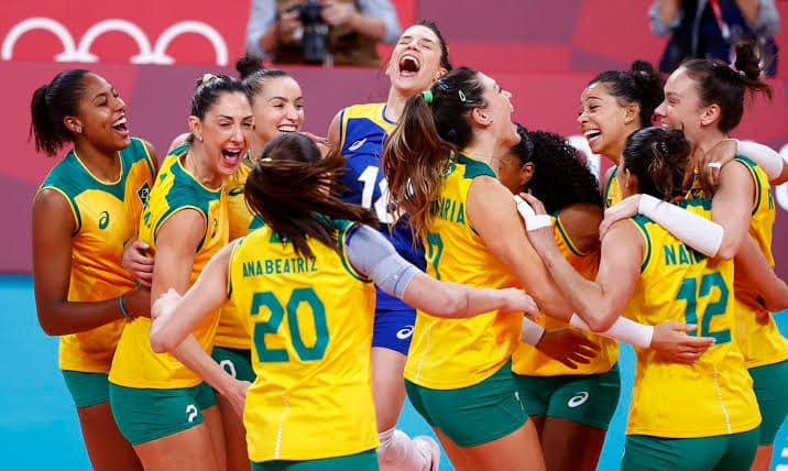 Semifinal do vôlei feminino nas Olimpíadas