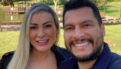 Imagem do post Marido de Andressa Urach polemiza ao revelar o sexo do bebê e é punido