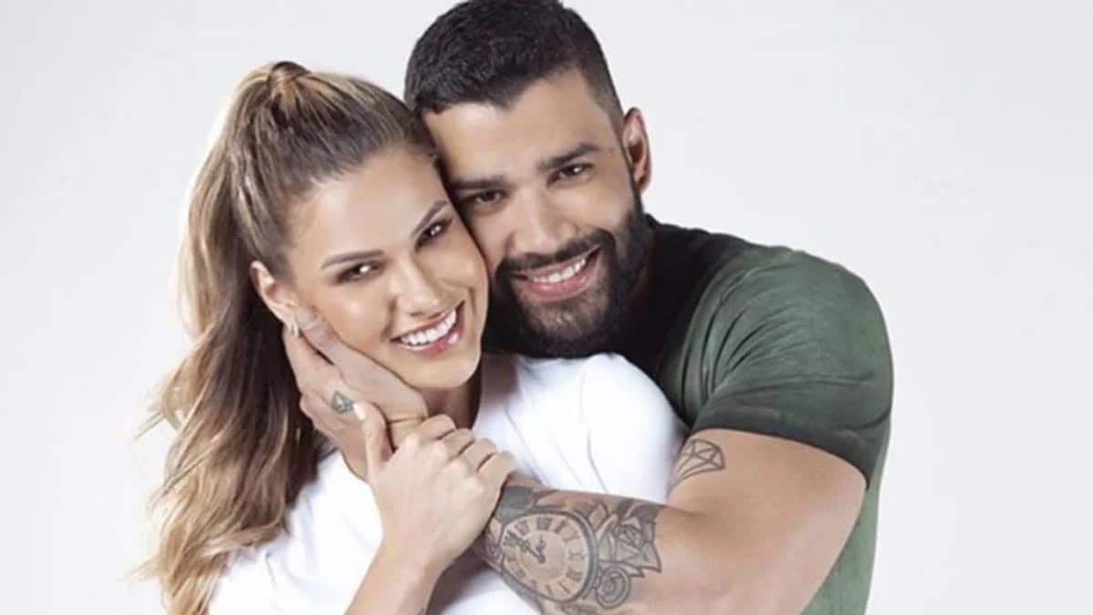 Andressa Suita passa o fim de semana com Gusttavo Lima (Foto: Reprodução)