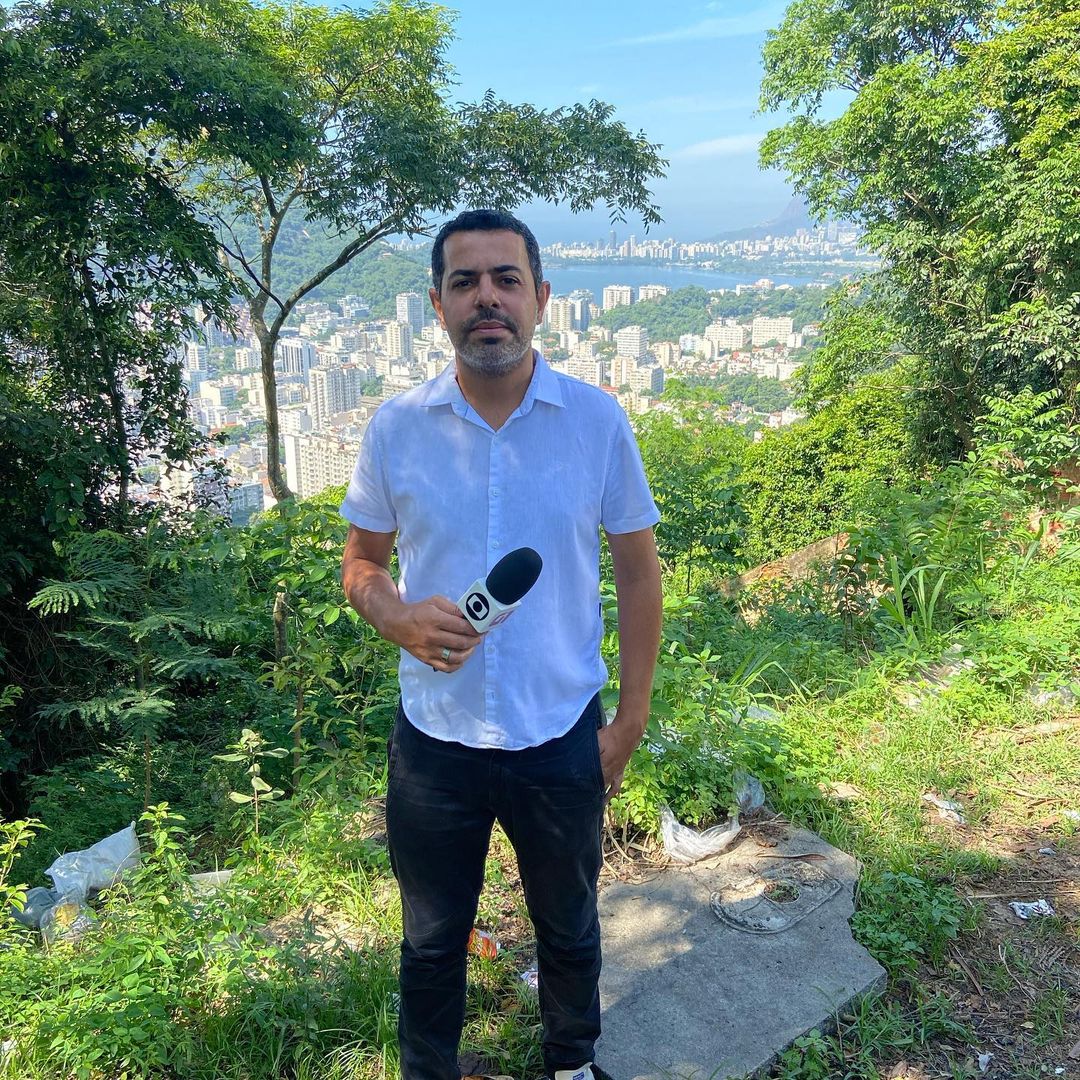Chico Regueira, repórter da Globo (Reprodução/Instagram)