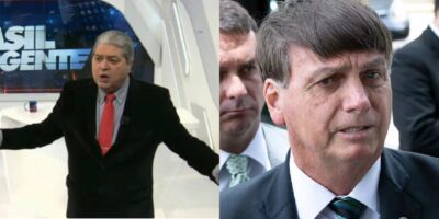 Apresentador Datena teceu críticas ao Bolsonaro (Foto: Reprodução)