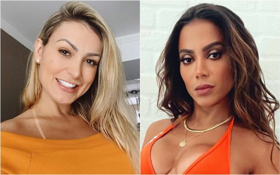 Andressa Urach apoia Bolsonaro de ataque feito por Anitta: 'Vai rebolar o bumbum'