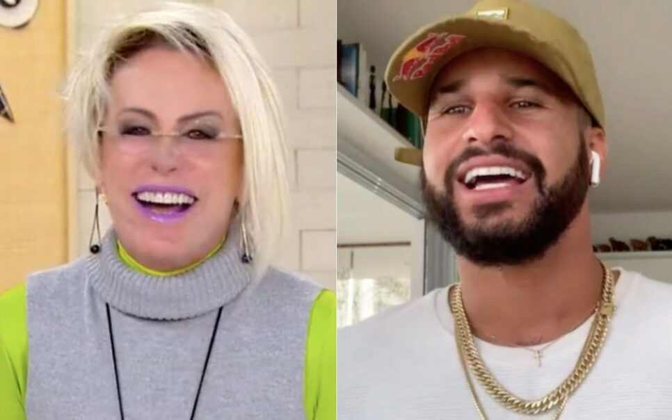 Ana Maria Braga e Ítalo Ferreira (Reprodução/Globo)