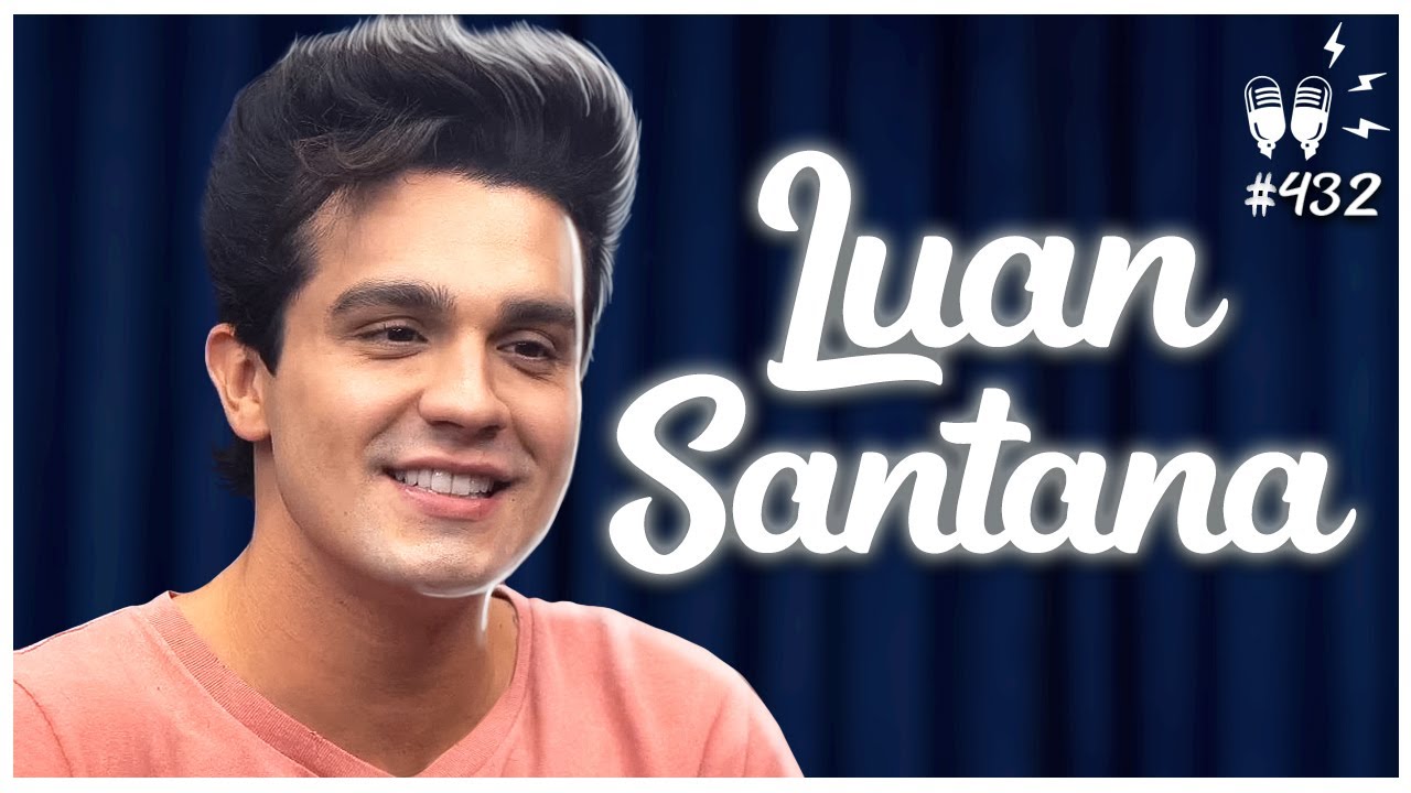 Luan Santana em entrevista no Flow Podcast (Foto: Reprodução/YouTube)