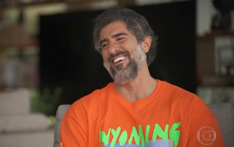 Marcos Mion em entrevista ao Fantástico (Foto: Reprodução)