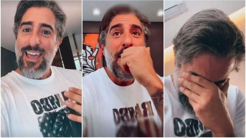 Após apresentar reality show, Marcos Mion desabafa sobre a emoção de retornar aos estúdios (Reprodução)