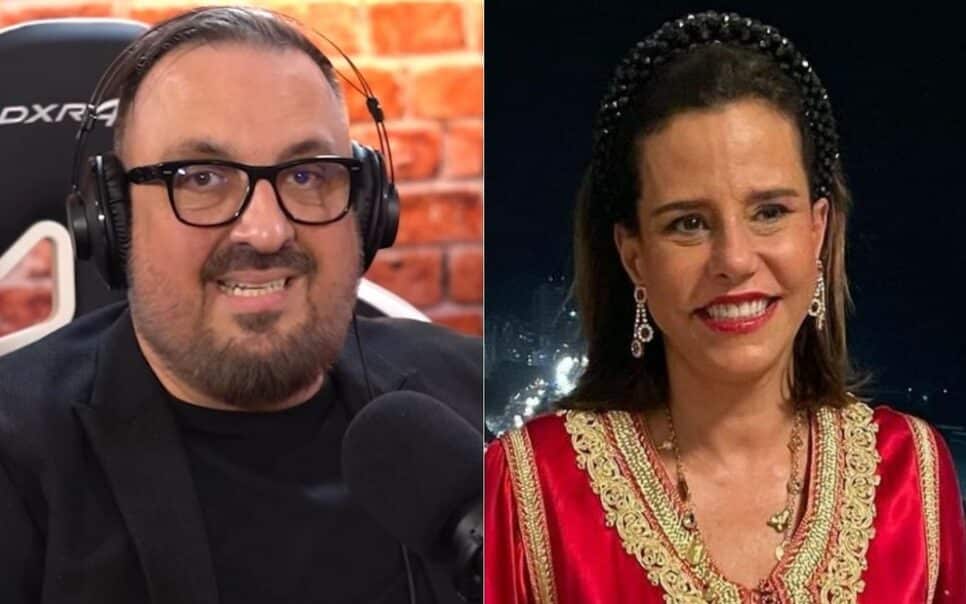 Rodrigo Carelli convidou Narcisa Tamborindeguy para A Fazenda (Reprodução)