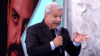 O famoso apresentador do Alerta Nacional da RedeTV!, Sikêra Jr surpreendeu ao contar que recebeu uma proposta de emprega de Ratinho do SBT (Foto: Reprodução/SBT)