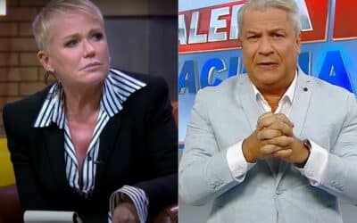 Xuxa Meneghel e Sikêra Jr.: apresentadora processa o comunicador da RedeTV! (Foto: Reprodução)