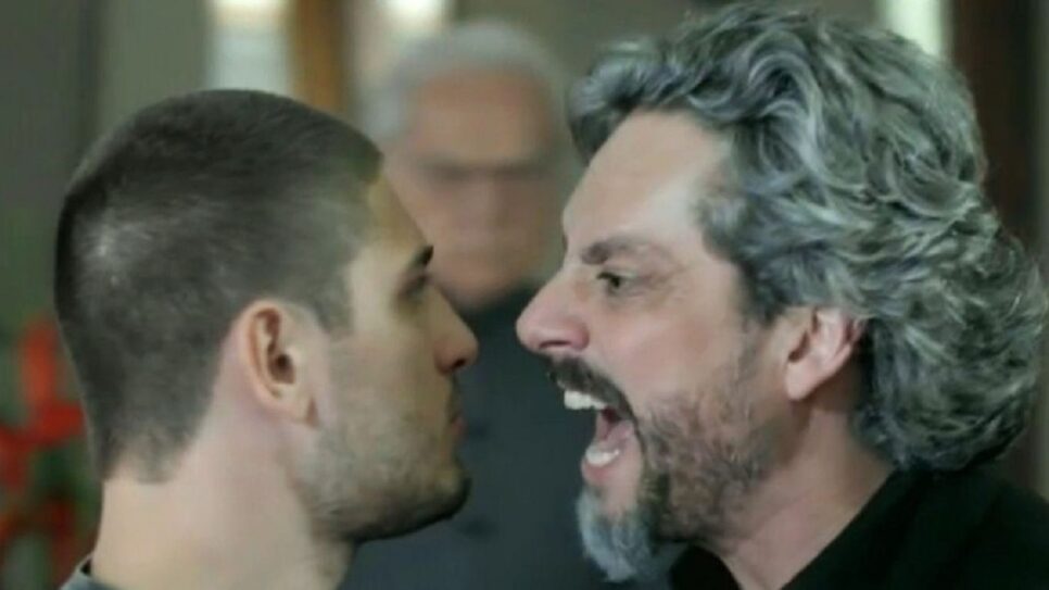 Comendador e João Lucas em Império (Foto: Reprodução)