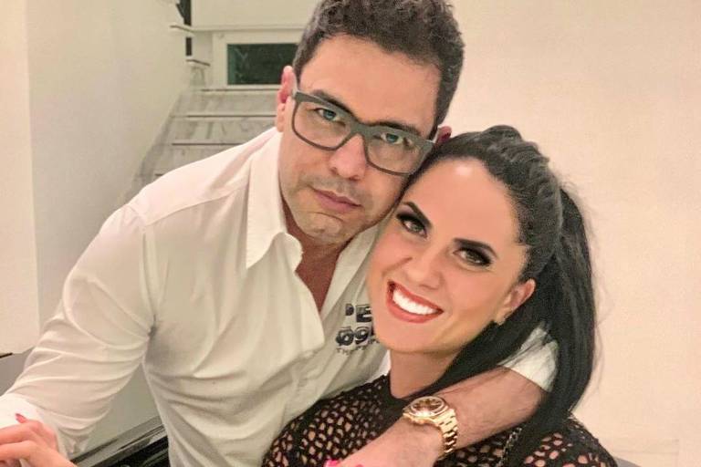 Grávida? Graciele Lacerda expõe gravidez e deixa Zezé Di Camargo sem graça (Foto: Reprodução)