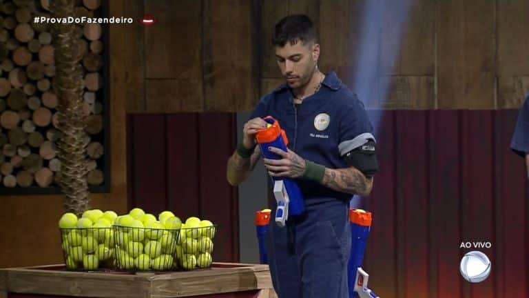 Gui Araujo venceu a prova do fazendeiro (Foto: Reprodução)