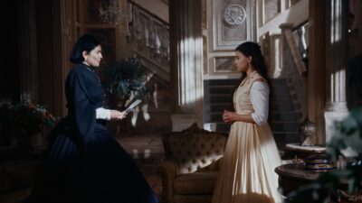 Nos Tempos do Imperador: Pilar surpreende Teresa Cristina e desiste de seu maior sonho por Samuel
(Reprodução/Globo)