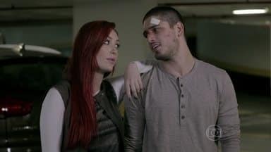 Josie Pessôa e Daniel Rocha em Império (Foto: Reprodução)