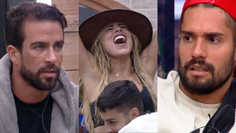 A Fazenda: Bil e Erasmo reclamam de Erika como fazendeira (Reprodução)