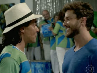 André Gonçalves e Klebber Toledo em Império (Reprodução/Globo)