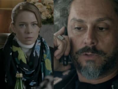 Cristina (Leandra Leal) e José Alfredo (Alexandre Nero) em Império (Reprodução/Globo)
