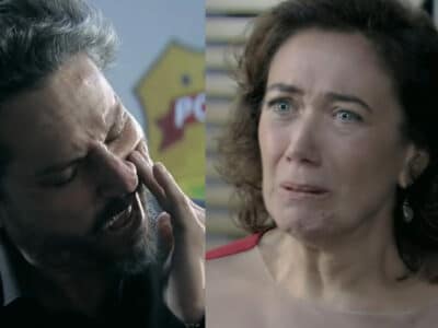 José Alfredo (Alexandre Nero) e Maria Marta (Lilia Cabral) em Império (Reprodução/Globo)