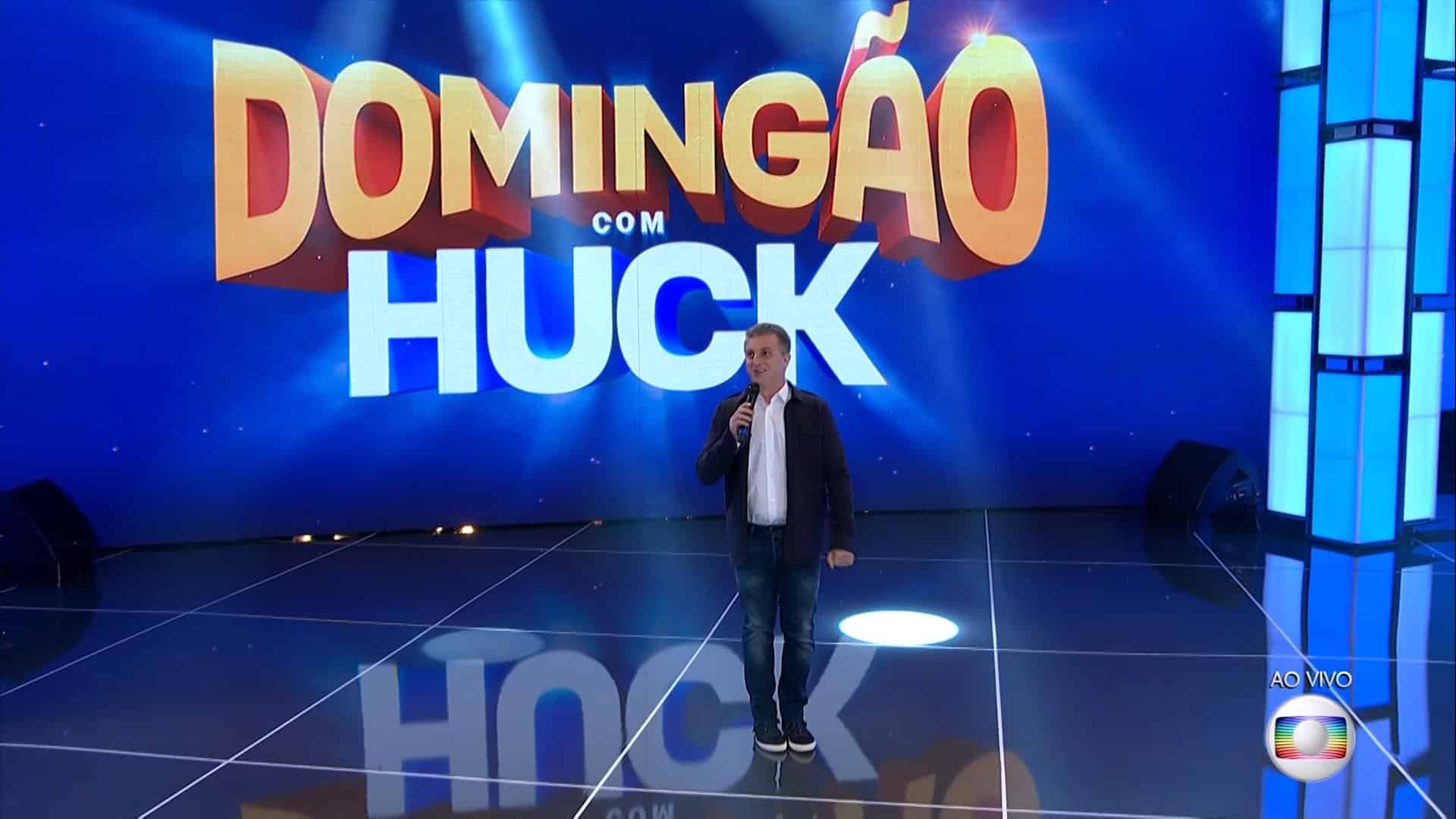 Luciano Huck estreou o Domingão com Huck (Reprodução/Globo)