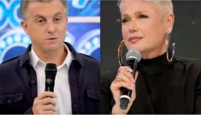 Imagem do post Luciano Huck cita Marlene Mattos em estreia no Domingão e deixa Xuxa incomodada: “A cara dela”