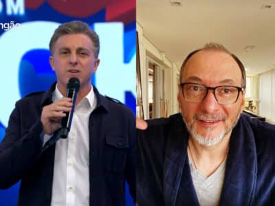 Luciano Huck e Britto Jr. (Reprodução)