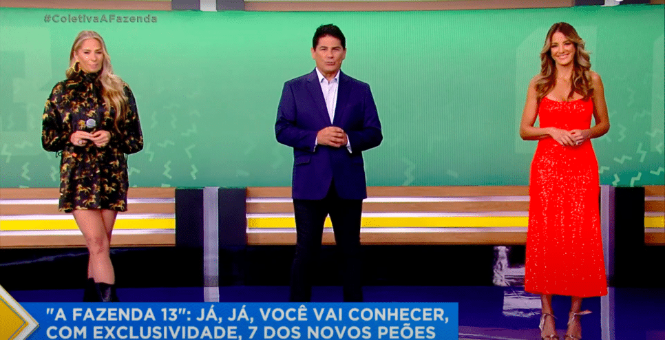 A Fazenda 13 começa com pé esquerdo e inúmeras gafes e atrapalham divulgação de participantes (Reprodução/Record)