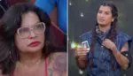 O clima fica tenso entre Solange Gomez e Marina no reality show da Record (Foto: Reprodução)