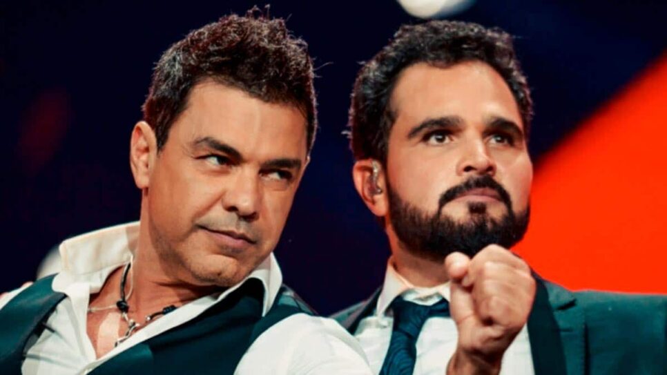 Zezé Di Camargo e Luciano vão parar em noticiário da Globo (Foto: Reprodução)