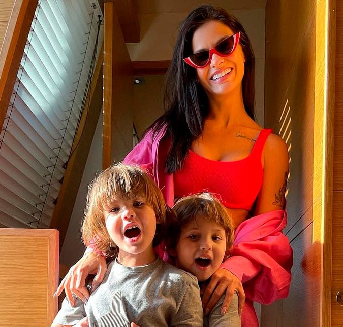 Andressa Suita fala sobre sobre filhos estarem doentes (Foto: Reprodução)