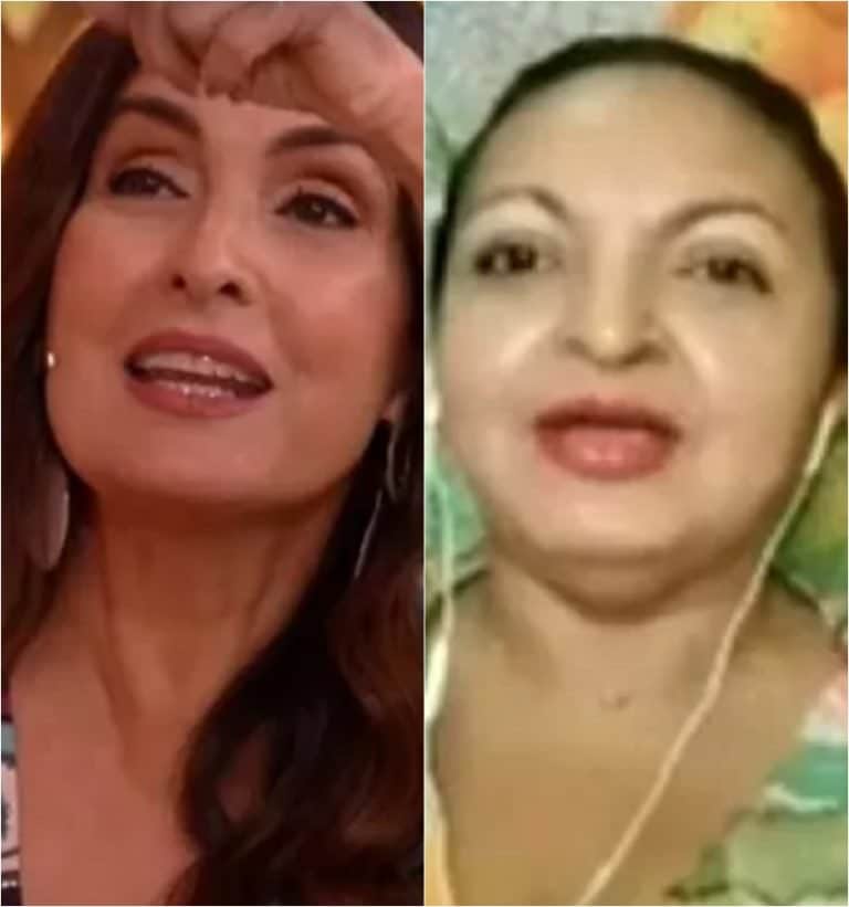 Fátima Bernardes se choca com pergunta indecente para convidado no Encontro