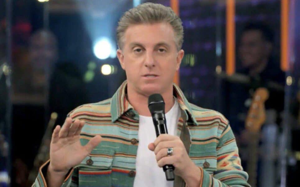 Luciano Huck na Globo Foto: Reprodução Fábio Porchat