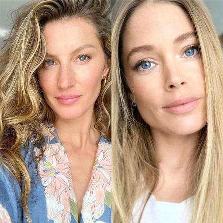 Doutzen Kroes e Gisele Bündchen (Foto: Reprodução/Instagram)