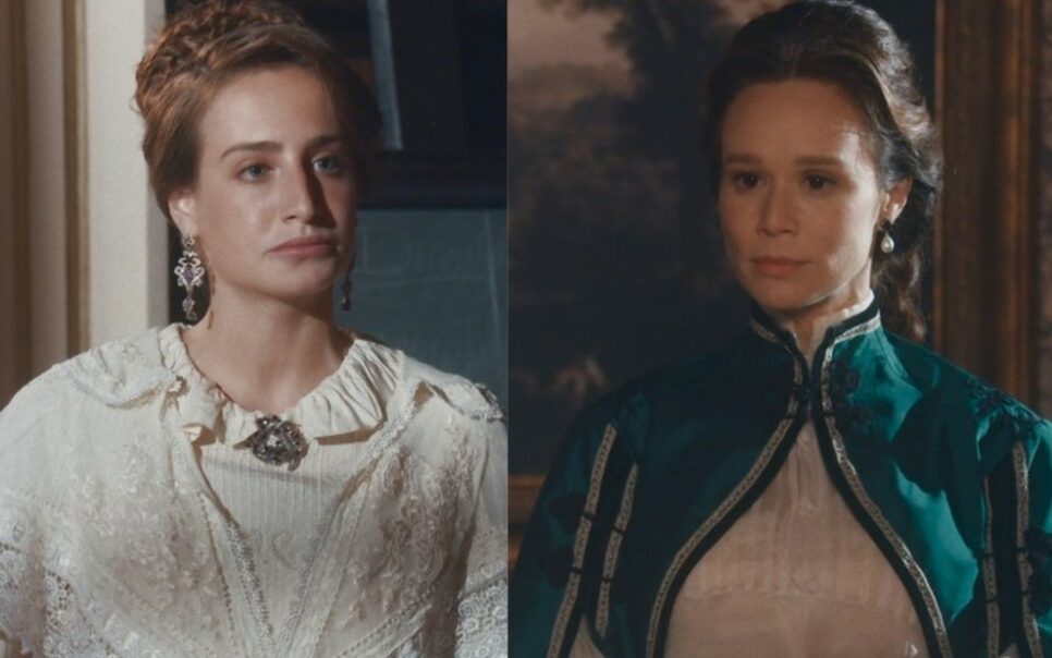 Leopoldina (Bruna Griphao) enfrentará Luísa (Mariana Ximenes) em Nos Tempos do Imperador (Foto: Reprodução)