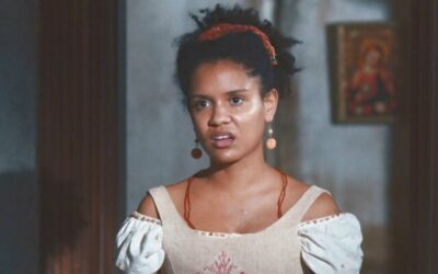 Nos Tempos do Imperador: Zayla descobre crime do passado de Samuel e entra em choque (Reprodução/Globo)