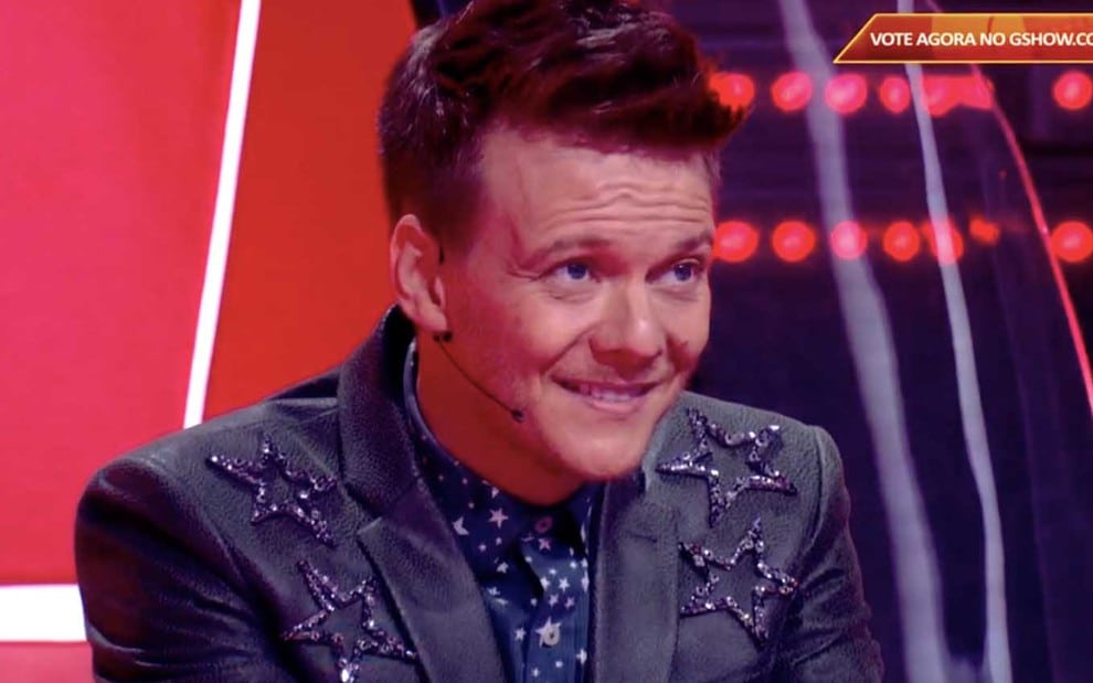 Michel Teló solta palavrão no The Voice Kids (Imagem: Reprodução / Globo)