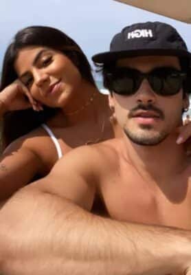 A famosa ex-integrante de ig Brother Brasil e A Fazenda, Hariany assume romance com ator José Victor (Foto: Reprodução)