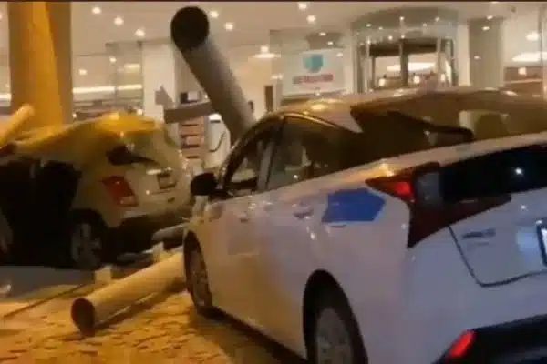 Hotel Chaves em Acapulco desabou com terremoto no México (Reprodução)