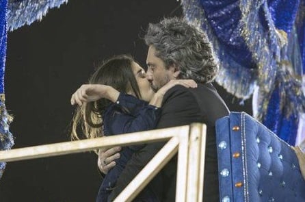 Cora (Marjorie Estiano) e José Alfredo (Alexandre Nero) em Império (Foto: Reprodução)