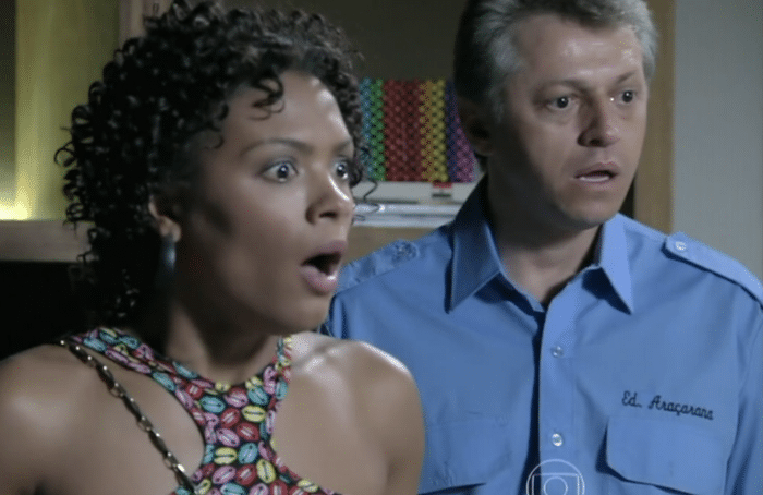 Império: Kelly entra em choque e desmaia ao ver José Alfredo vivo (Foto: Reprodução)