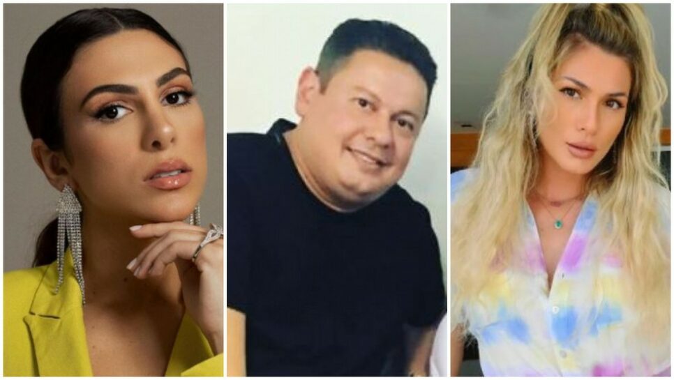 Lívia Andrade causa confusão ao surgir cheia de seguranças durante teste de paternidade (Foto: Reprodução)