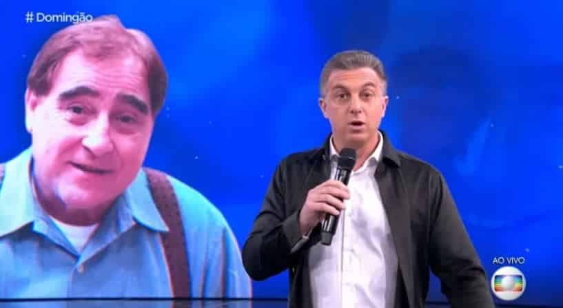 Luciano Huck presta homenagem (Foto: Reprodução)