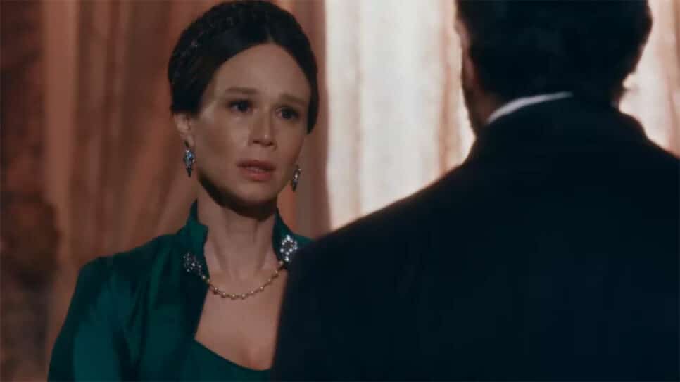 Nos Tempos do Imperador: Luísa sai do Brasil e deixa Pedro desolado (Reprodução/Globo)