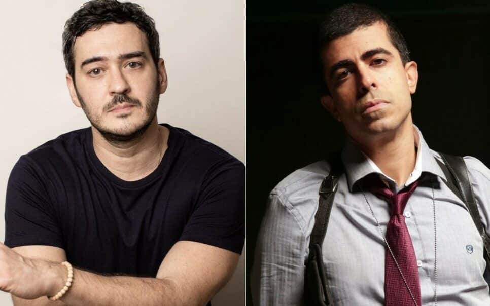 Marcius Melhem e Marcos Veras (Foto: Reprodução)