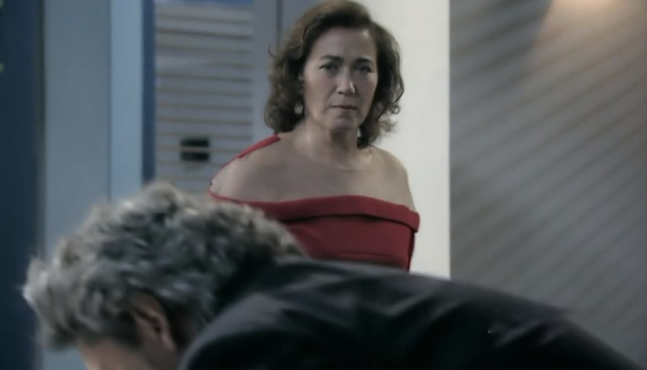 José Alfredo (Alexandre Nero) e Maria Marta (Lilia Cabral) em Império (Reprodução/Globo)