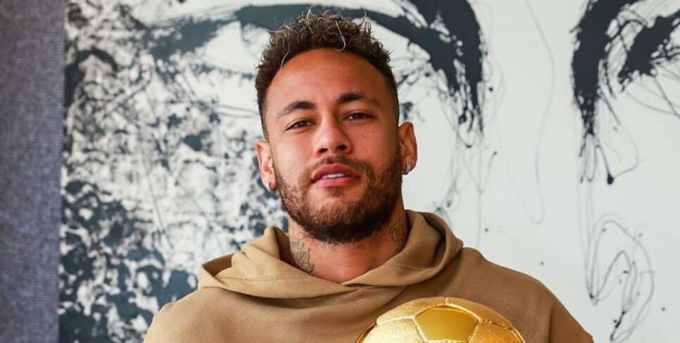 Neymar Jr surpreende a torcida do Santos com atitude (Foto: Reprodução)